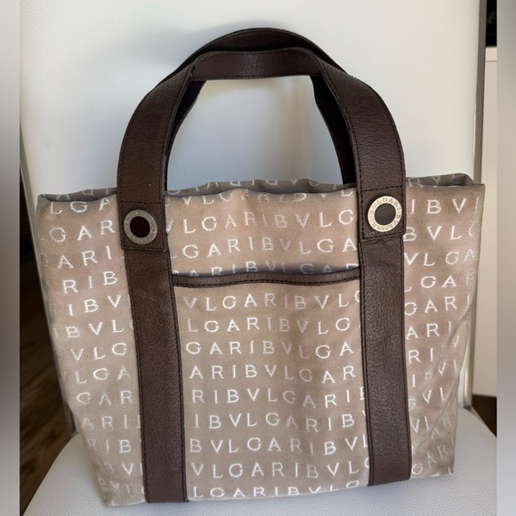 BVLGARI Handbags - BVLGARI Tote Bag Light Preloved Wear